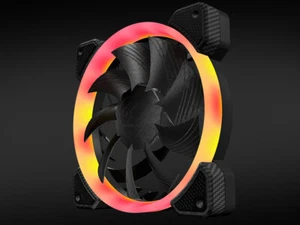 COUGAR Gaming CF-V12SET-RGB computer cooling system Computer case Fan 12 cm B... - Afbeelding 1 van 15