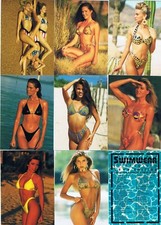 Swimwear Illustrated.1994 by Comic Images.Singles+Inserts.List Cards$1+discounts