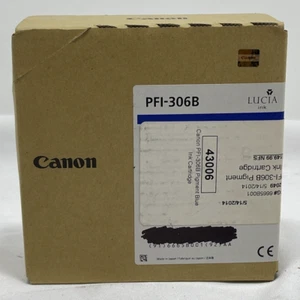 Canon PFI-306B Pigmentblau Tintenpatrone Versiegelt Ablaufdatum 14.05.2014 - Bild 1 von 8
