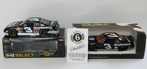 2-Dale Earnhardt #3 1/24 Die Cast Racecars-Oreo Goodwrench + Goodwrench GM Parts - Picture 1 of 12