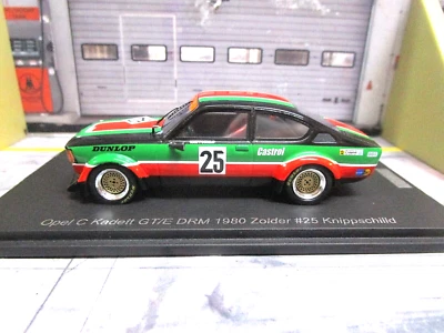 Opel C Kadett GT/E Coupe DRM 1980 Zolder #25 Clip Shield Castrol Lim Spark 1:43 - Image 1 of 4