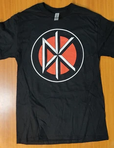 DK Hardcore Punk Band schwarzes T-Shirt mit handgezogenem Siebdruck - Bild 1 von 1