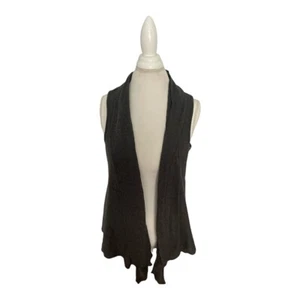 Cato Woman Cardigan Open Front Sleeveless Gray Size18/20W - Picture 1 of 4