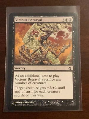 Magic the Gathering Fifth Dawn Vicious Betrayal - Image 1 of 2