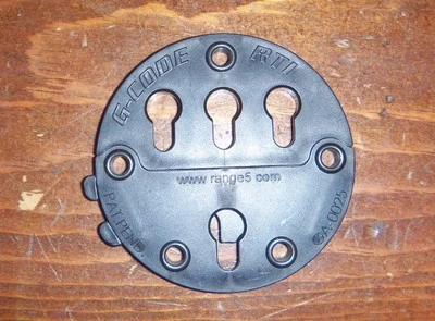 G-CODE RTI wheel holster adapter black edge works universal mount only GCA25  - Image 1 of 2