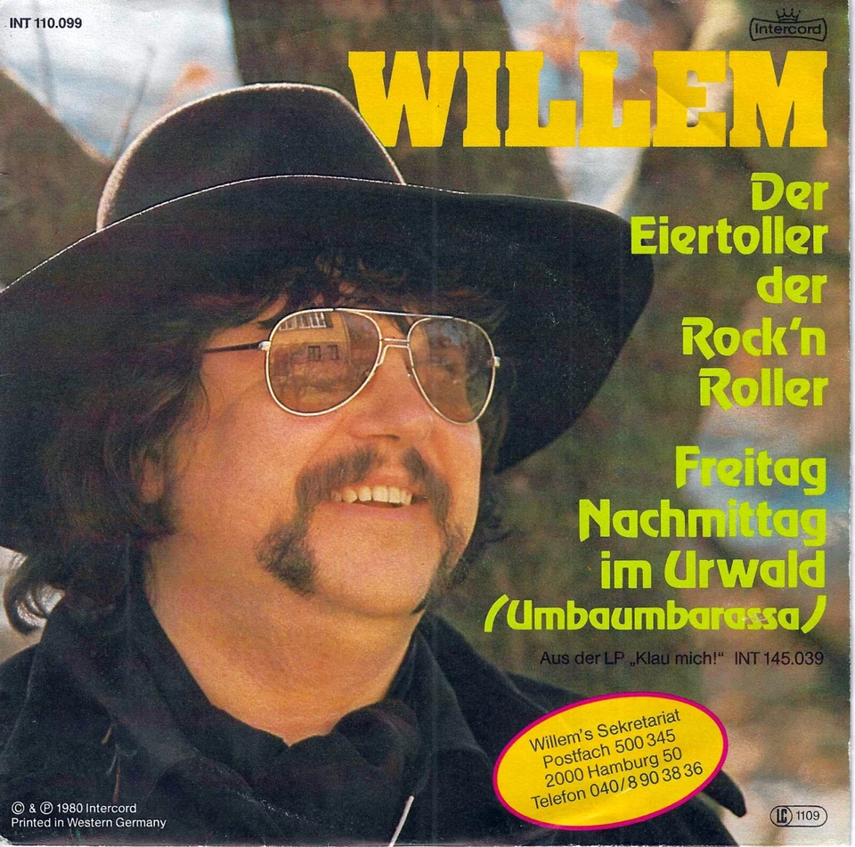 Willem - Der Eiertoller der Rock'n Roller (7" Intercord Vinyl-Single Germany) - Bild 1 von 1