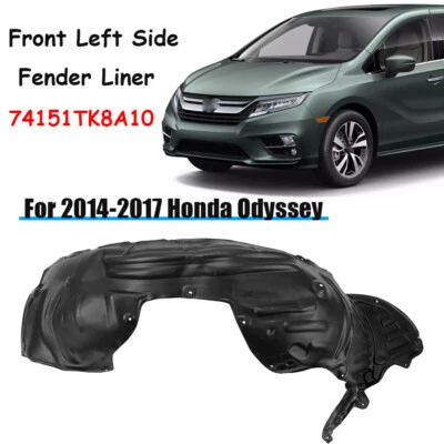 Fender Liner For 2014 2015 2016 2017 Honda Odyssey 74151TK8A10 Front Driver Side - Image 1 of 4