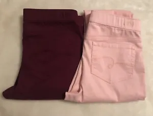 Justice Girls Color Pull on Leggings NWT - Picture 1 of 5