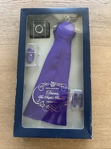 The Franklin Mint~PRINCESS DIANA~People’s Princess PURPLE GOWN~Doll Clothing~NIB - Picture 1 of 14
