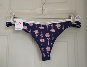 CALVIN KLEIN ONE ROSE THONG PANTY, TAGLIA M - Foto 1 di 2