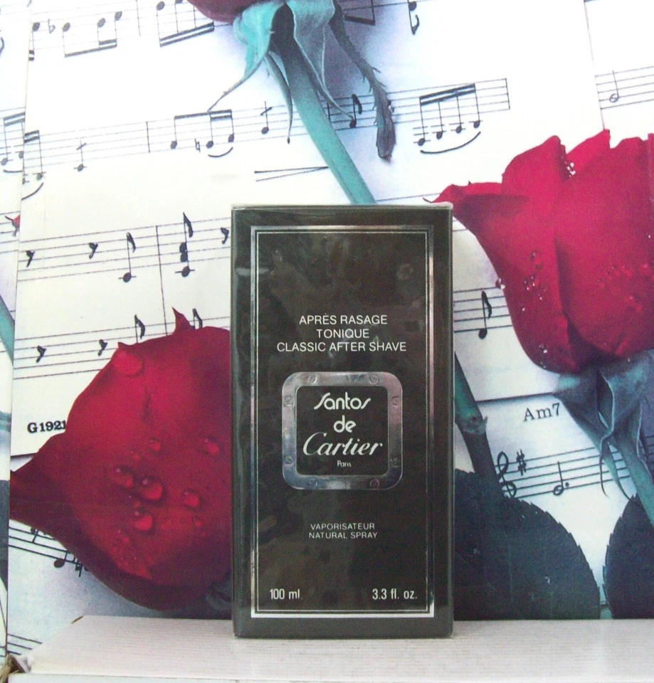 Spray clásico para después del afeitado Santos De Cartier Tonique 3,3 FL. OZ. Caja sellada.  Foto 1 de 1