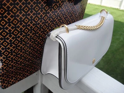 NOVA Bolsa de Ombro Tory Burch EMERSON E/W ABA AJUSTÁVEL.$498,00.100% AUTÊNTICA - Imagem 1 de 4