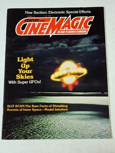 Vintage Starlog Presents CINEMAGIC Filmmaking Magazine Number 13 1981 Super UFOs - Picture 1 of 7