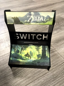 Zelda Custom Nintendo Switch Compact Playstand Console Stand - Foto 1 di 12