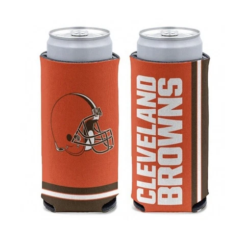 Cleveland Browns NFL Slim Can Cooler Cover
