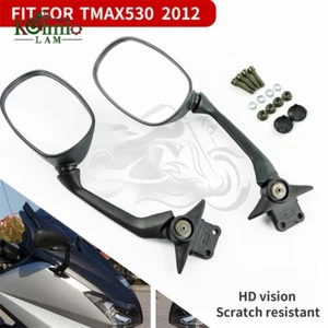 Motorcycle Rear View Side Mirror Fit for YAMAHA T-MAX530 TMAX530 2012 2013 2014 - Picture 1 of 7