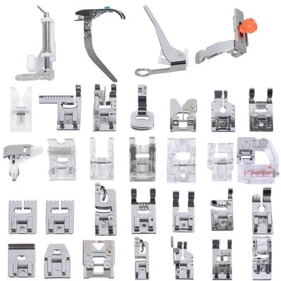 32pc Sewing presser feet Set Kit with Plastic Organize Box for Low Shank Sewing  - Image 1 of 4