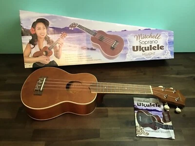 BRAND NEW MITCHELL SOPRANO UKULELE MU40NT - Image 1 of 4