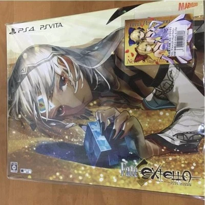 PS4 PSV Fate/EXTELLA VELBER BOX Limited w/Mouse Pad + BONUS DLC PS Vita JAPAN FS - Image 1 of 4