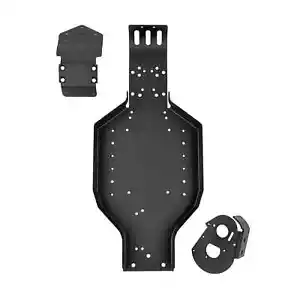 Team Associated 7805 RC10T BLACK CHASSIS Nose Plate Motor Mount RC10 CC DS 40TH - Picture 1 of 1