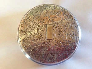 950 silver Victorian compact,more pure than sterling - Picture 1 of 5