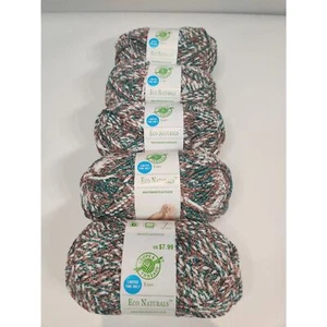 Neu mit Etikett Eco Naturals von Loops & Threads 5 Knäuel Posten 200 Meter pro Stück #06 Jade - Bild 1 von 9