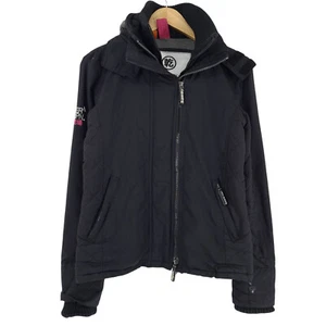 Superdry Casual Jacket Women Waterproof Windstopper Hooded Ya2 Size S - Picture 1 of 9