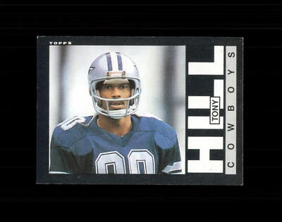 1985 Topps Football #43 Tony Hill Dallas Cowboys - Image 1 of 2