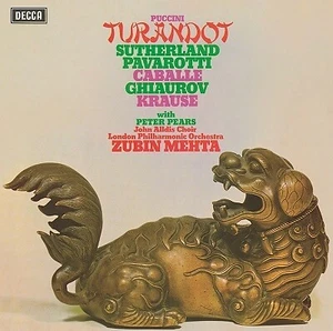 Zubin Mehta Puccini Turandot Pavarotti Caballe 2 SACD Hybrid TOWER RECORDS JAPAN - Picture 1 of 1