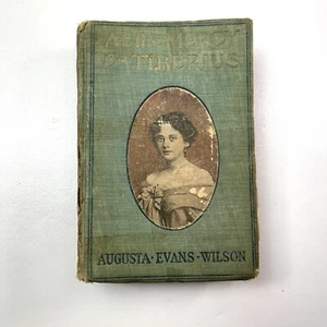 At The Mercy Of Tiberius Augusta - Evans - Wilson Antique Book Rare 1887 - Picture 1 of 15