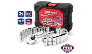 Workpro 25-teiliger Steckschlüsselsatz - Bild 1 von 4