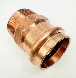 NIBCO PC604 STECKER ADAPTER 1-1/4 ZOLL PRESSE X STECKER LECKSUCHE 9031700PC - Bild 1 von 7