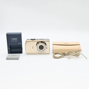 [Near Mint] Canon IXY 920 IS Gold 10MP Digital Camera 4x Zoom Auto Tested Japan - Picture 1 of 12