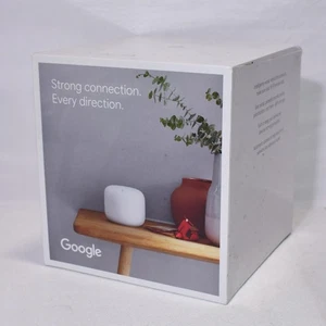 Google Nest Wifi Mesh Router, Snow White, Wi-Fi Ga00595-US, Sealed New 0725 - Picture 1 of 6