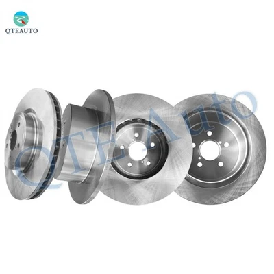 Conjunto de 4 rotores de disco de freio dianteiro 316mm-traseiro 273,75mm para 2005-2009 Subaru Legacy - Imagem 1 de 4