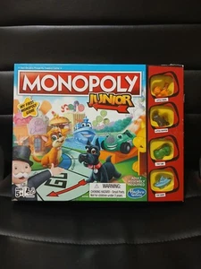 Monopoly Junior gioco da tavolo completo di scatola età 5+ usato ottime condizioni - Foto 1 di 10