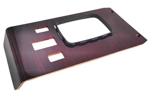 Mercedes-Benz W107 (R107) - Consola central Panel de madera, Zebrano, NUEVO - Imagen 1 de 5