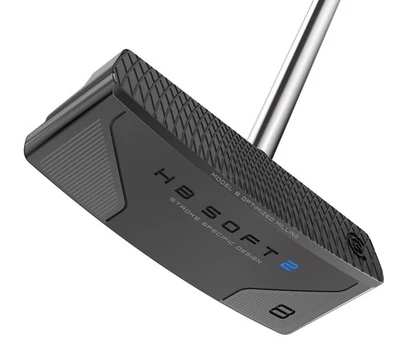 New Cleveland Golf HB Soft 2 Black Putter Model #8C 35" [Oversize Grip] - Image 1 of 4