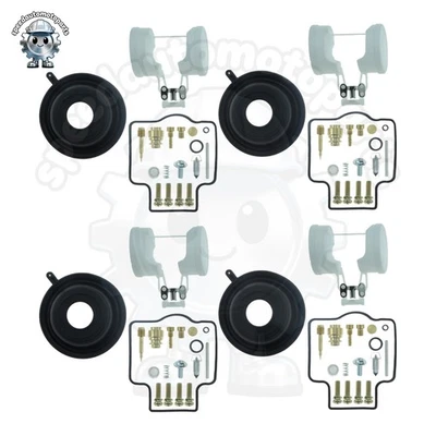 4X Carb Repair Kit diaphragm float FOR ZX900 GPZ900R 1994~2003 Ninja ZX-9R-US Foto 1 de 4