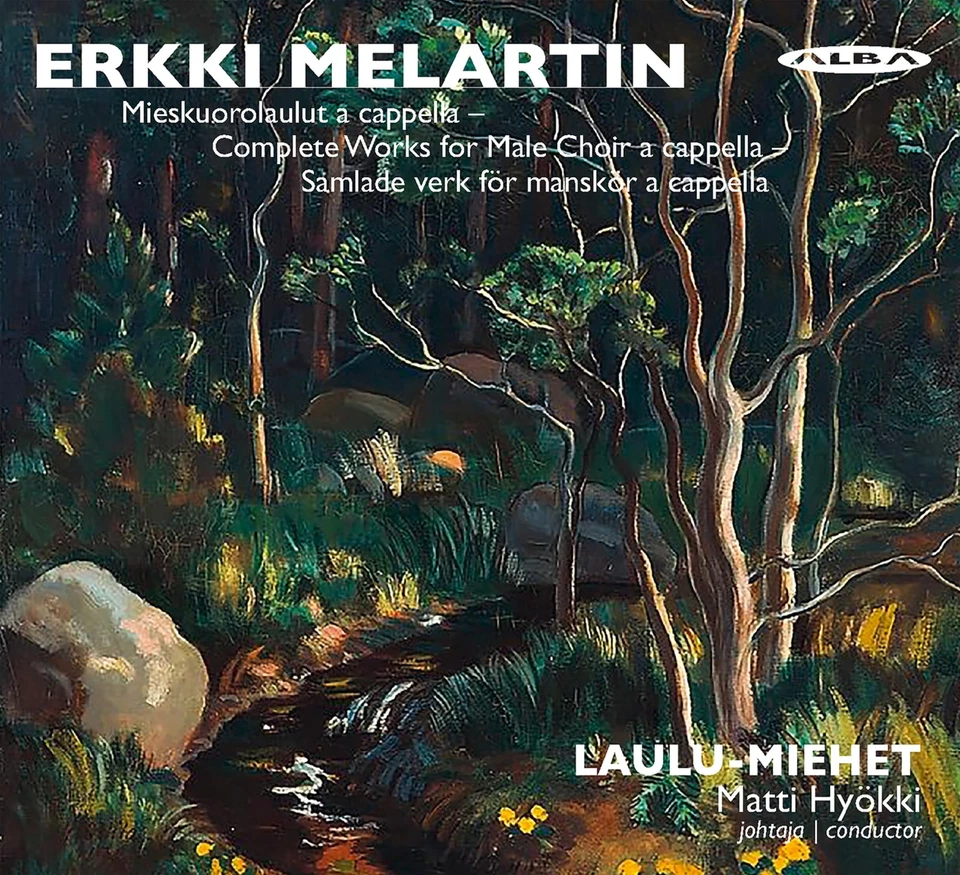 Erkki Melartin - Mieskuorolaulut A Cappella by Laulu-miehet / Hyokki (CD 2022) - Image 1 of 1