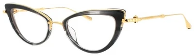 NEW VALENTINO EYEGLASSES DAYDREAM VLX-123A CAT EYE WOMEN GOLD/BLACK EYEWEAR - Image 1 of 4