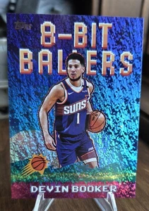 2025-26 Topps 8-Bit Ballers Holo Foil 8B-3 DEVIN BOOKER Phoenix Suns 🔥🔥🐸🐸 - Picture 1 of 4