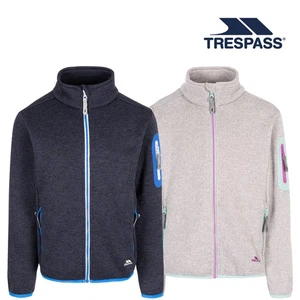 Trespass Kids Fleece Jacket Full Zip with 3 Zip Pockets Whisk - Picture 1 of 5