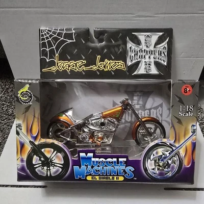 Sealed Jesse James West Coast Choppers 1:18 El Diablo II - Image 1 of 4