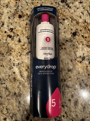 NUEVO Filtro de hielo y agua para refrigerador EveryDrop Whirlpool genuino OEM 5~EDR5RXD1  Foto 1 de 4