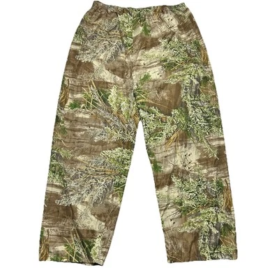 Hunting Advantage Max-1 Camo Overpants Elastic Waist Woodland Relaxed Fit Nylon - Image 1 of 4