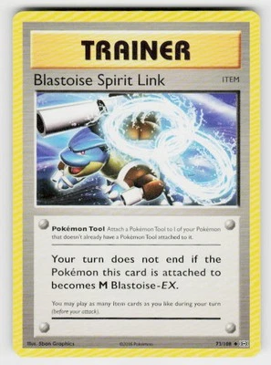 XY - Evolutions #73/108 Blastoise Spirit Link - Image 1 of 2