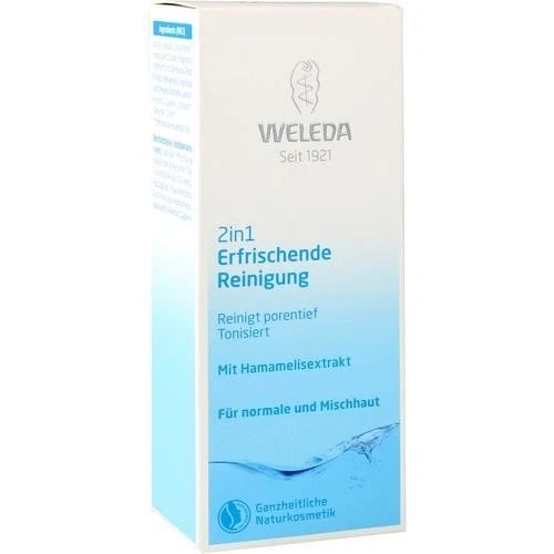 WELEDA AG WELEDA 2in1 erfrischende Reinigung Milch 100 ml