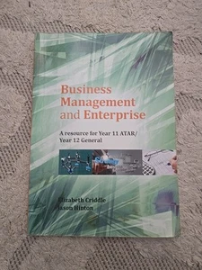 Business Management and Enterprise A Resource for Year 11 ATAR/Year 12 - Picture 1 of 5