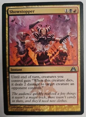 MTG Magic The Gathering Card Showstopper Instant Black Red Dragon's Maze 2013 - Image 1 of 2